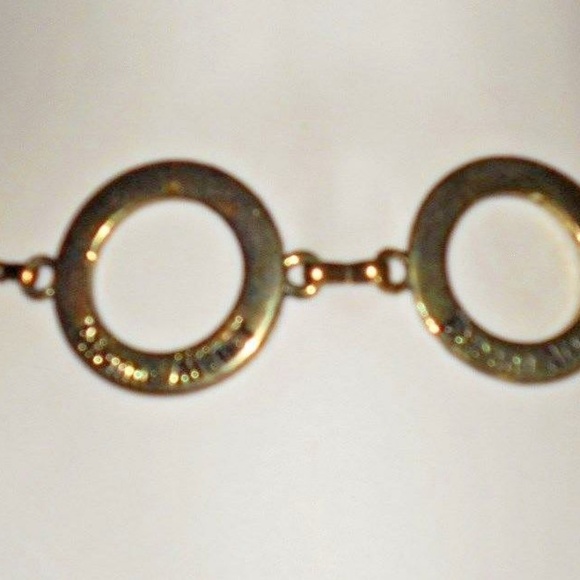 True Vintage Rare Metal Circle Chain Link Sexy Stylish Fashion Belt main image 5